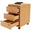 Rollcontainer Stockholm - Eichefarben, MODERN, Holzwerkstoff (40/55/44cm) Rollcontainer Stockholm - Eichefarben, MODERN, Holzwerkstoff (40/55/44cm)