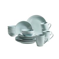 KOMBISERVICE Mintgrün 16-teilig - Mintgrün, Basics, Keramik (31,3/32,5/31,5cm) - Mäser