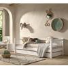 Bett Forrest - Weiß/Naturfarben, MODERN, Holz (90/200cm) - MID.YOU