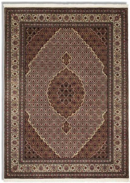 Orientalischer Webteppich Creme Cavari Mahi 90x60 cm - Creme, Basics, Textil (60/90cm) - Cazaris