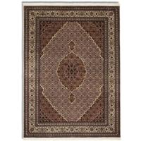 Orientalischer Webteppich Creme Cavari Mahi 90x60 cm - Creme, Basics, Textil (60/90cm) - Cazaris