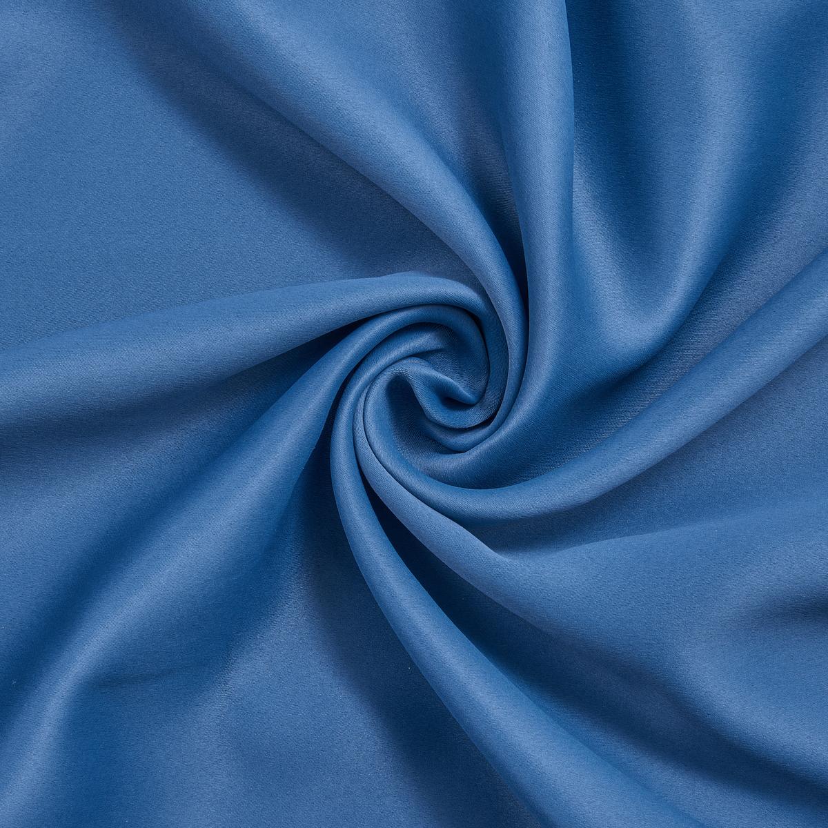 Zatemňovací závěs Riccardo, 140/245cm, modrá - modrá, Moderní, textil (140/245cm) - Premium Living
