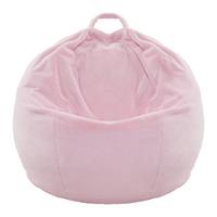 Sedací vak MARIO, ružová - pink/ružová, Modern, textil (64/114cm) - Bessagi Kids