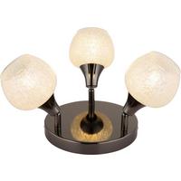 Spotlámpa Siyan - fekete, Modern, Üveg/fém (32/18,5cm) - James Wood