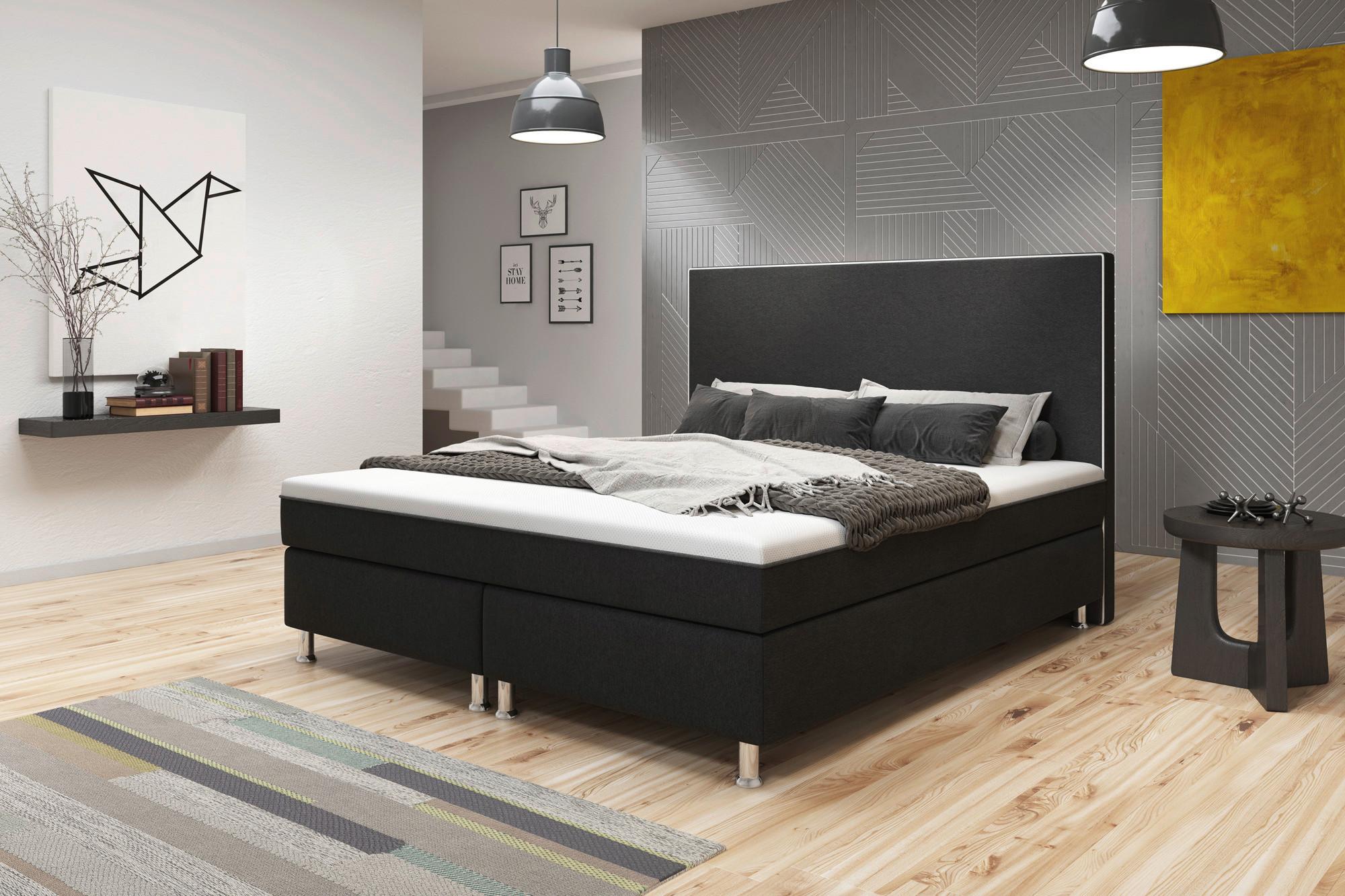 Boxspringbett KING DE LUXE-F