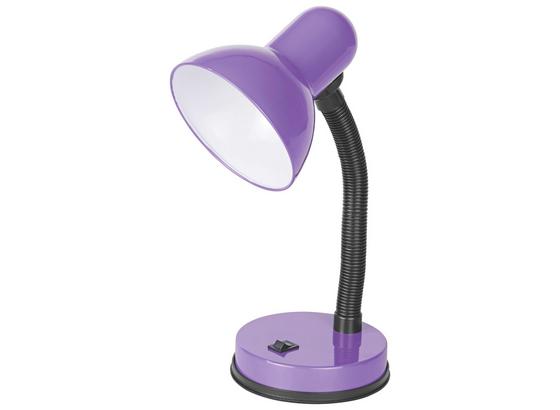Tischleuchte Lucia - Lila, KONVENTIONELL, Metall (37cm) - Homezone Tischleuchte Lucia - Lila, KONVENTIONELL, Metall (37cm) - Homezone