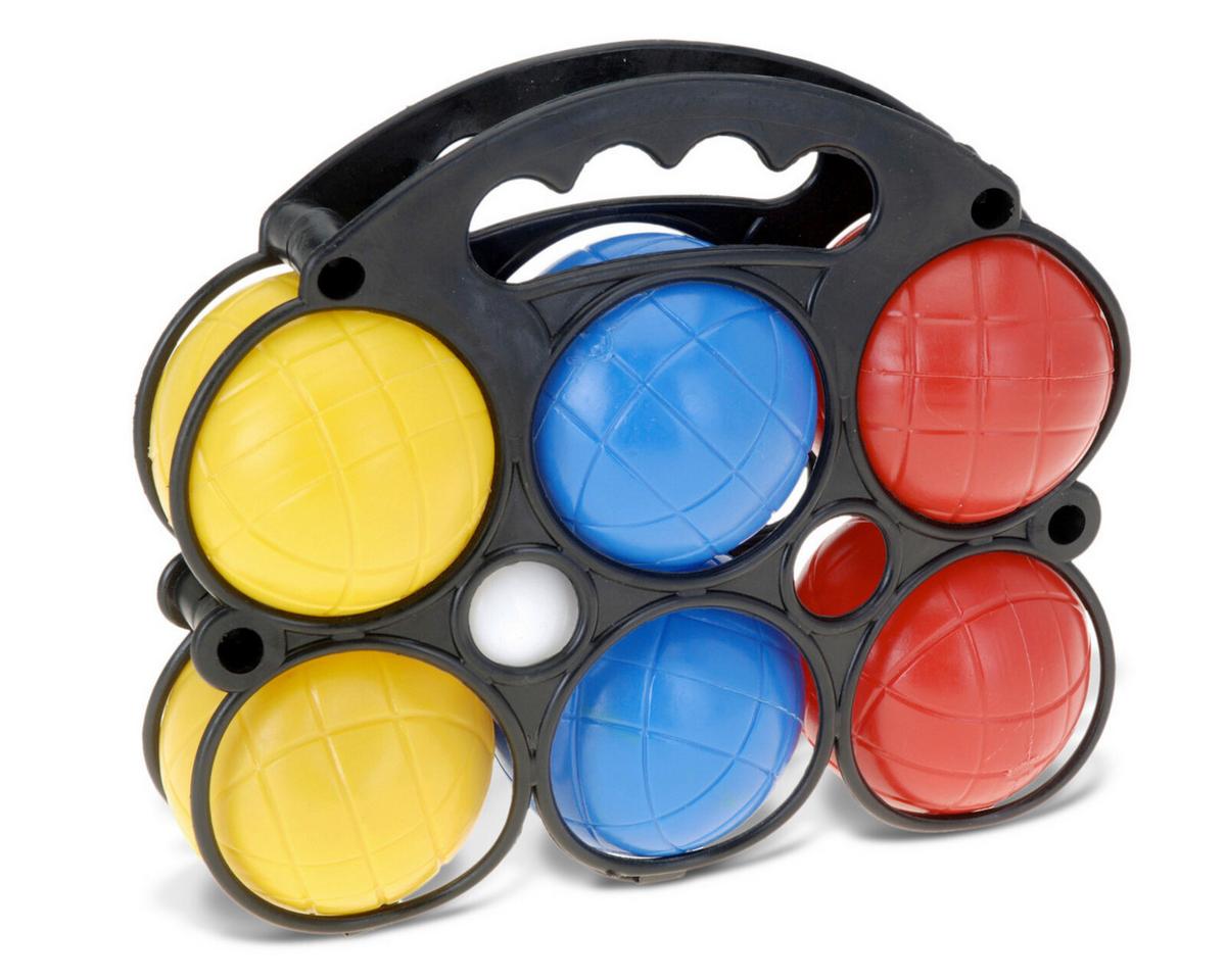 Beachballset Beach - Blau/Gelb, Basics, Kunststoff (21/7/18cm)