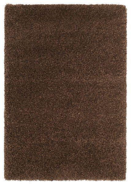 Hochflorteppich Fashion Shaggy Braun 80x200 cm - Braun, Basics, Textil (80/200cm) - Novel