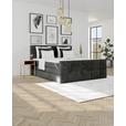 Boxspringbett mit Topper und Bettkasten 160x200 cm Medino - Anthrazit, KONVENTIONELL, Holz/Holzwerkstoff (160/200cm) - Luca Bessoni