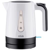 Wasserkocher Kl 1025 Schwarz/ Weiß Metall 1,2 L 1200 W - Schwarz/Weiß, Basics, Kunststoff/Metall (13,5/20,4/20cm) - Silva Homeline