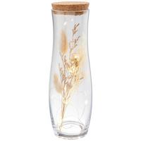 Dekor Palack Sixten - natúr színű, Modern, Üveg/természetes anyagok (9/27cm) - Luca Bessoni