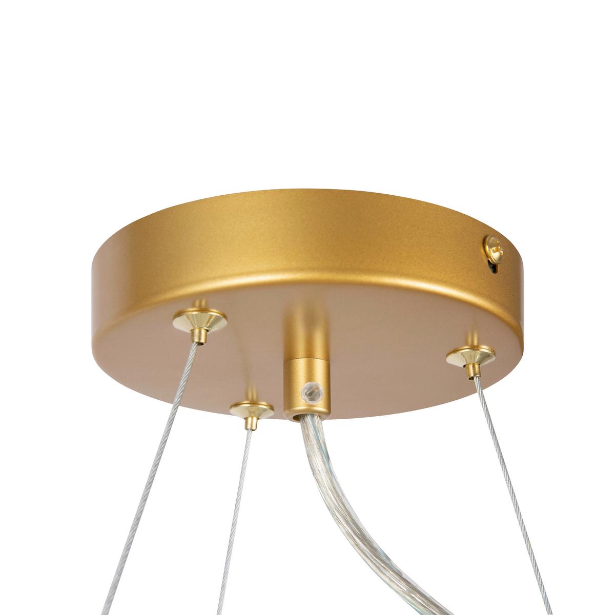 Pendelleuchte Dallas - Goldfarben, Basics, Glas/Metall (25/137/67cm) - MAYTONI