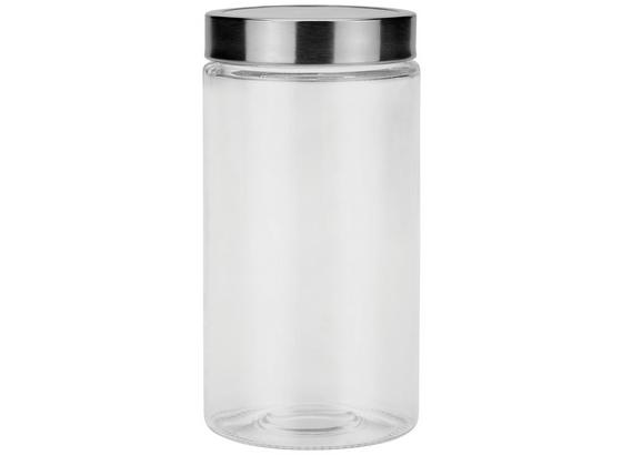 Frischhaltedose Catleen, Gr. L - Klar/Edelstahlfarben, MODERN, Glas/Metall (11/22cm) - Luca Bessoni Frischhaltedose Catleen, Gr. L - Klar/Edelstahlfarben, MODERN, Glas/Metall (11/22cm) - Luca Bessoni