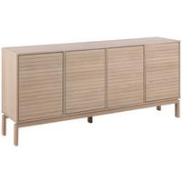Sideboard 180 Cm Linley Eichefarben - Eichefarben/Weiß, Design, Holz/Holzwerkstoff (180/80/40cm) - Livetastic
