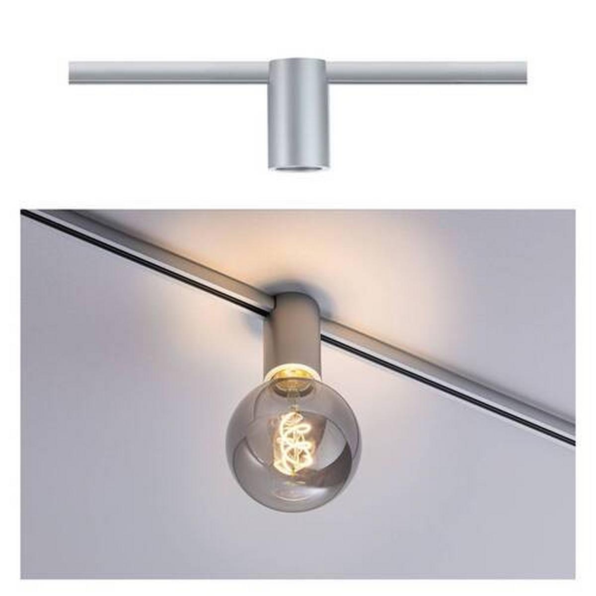 Schienensystem Urail Hängeleuchte 94973, dimmbar - Chromfarben, Basics, Metall (5,5/9,6cm) - Paulmann