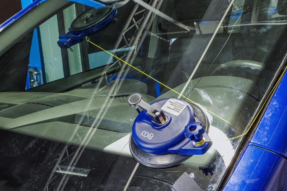 Ausglas-Werkzeug-Satz 69506 - Blau/Schwarz, Basics (46,3/36,5/11cm)