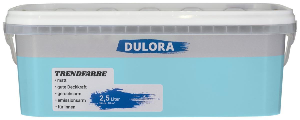Wandfarbe Brise Matt 2,5 L Für 18 M2 Dispersionsfarbe - Hellblau, Trend (28,6/10/20cm) - Dulora