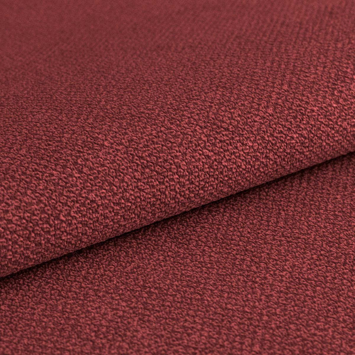 Ecksofa Mendoza - Rot/Schwarz, Design, Textil (309/197cm) - Ondega