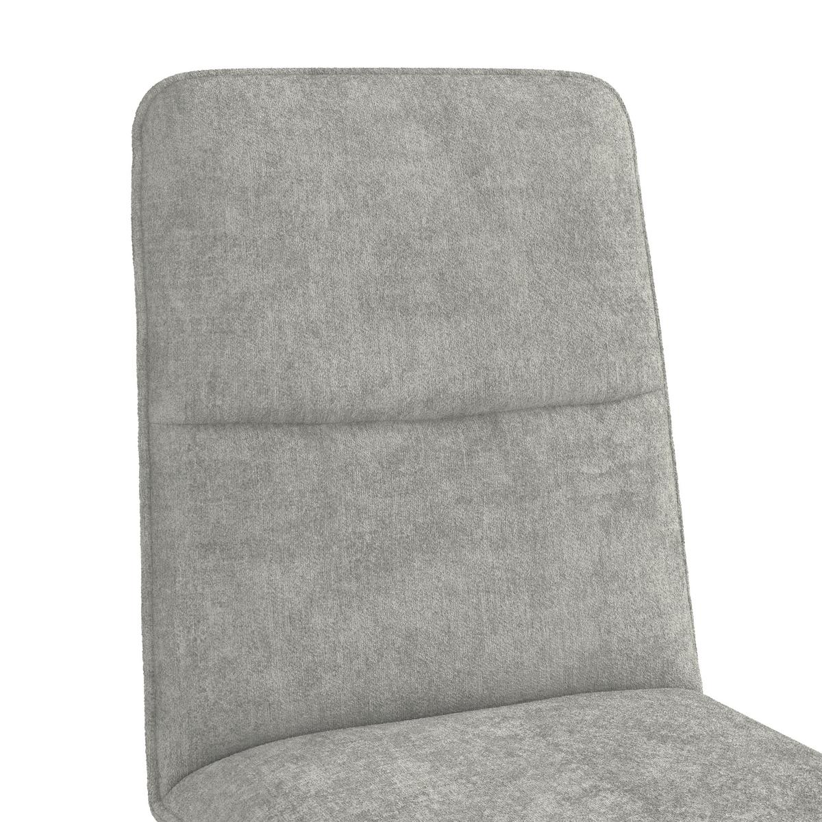 Stuhl Beluna Ii Webstoff Hellgrau, B: 47cm - Eichefarben/Hellgrau, KONVENTIONELL, Holz/Textil (47/91/44cm) - James Wood