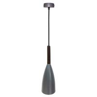 HÄNGELEUCHTE 50101262 - Grau, Basics, Metall (12/33/90cm)