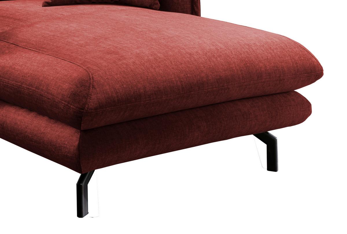 Xxl-sessel Lava Koralle B: 111 Cm - Koralle/Schwarz, MODERN, Textil (111/101/167cm) - Livetastic