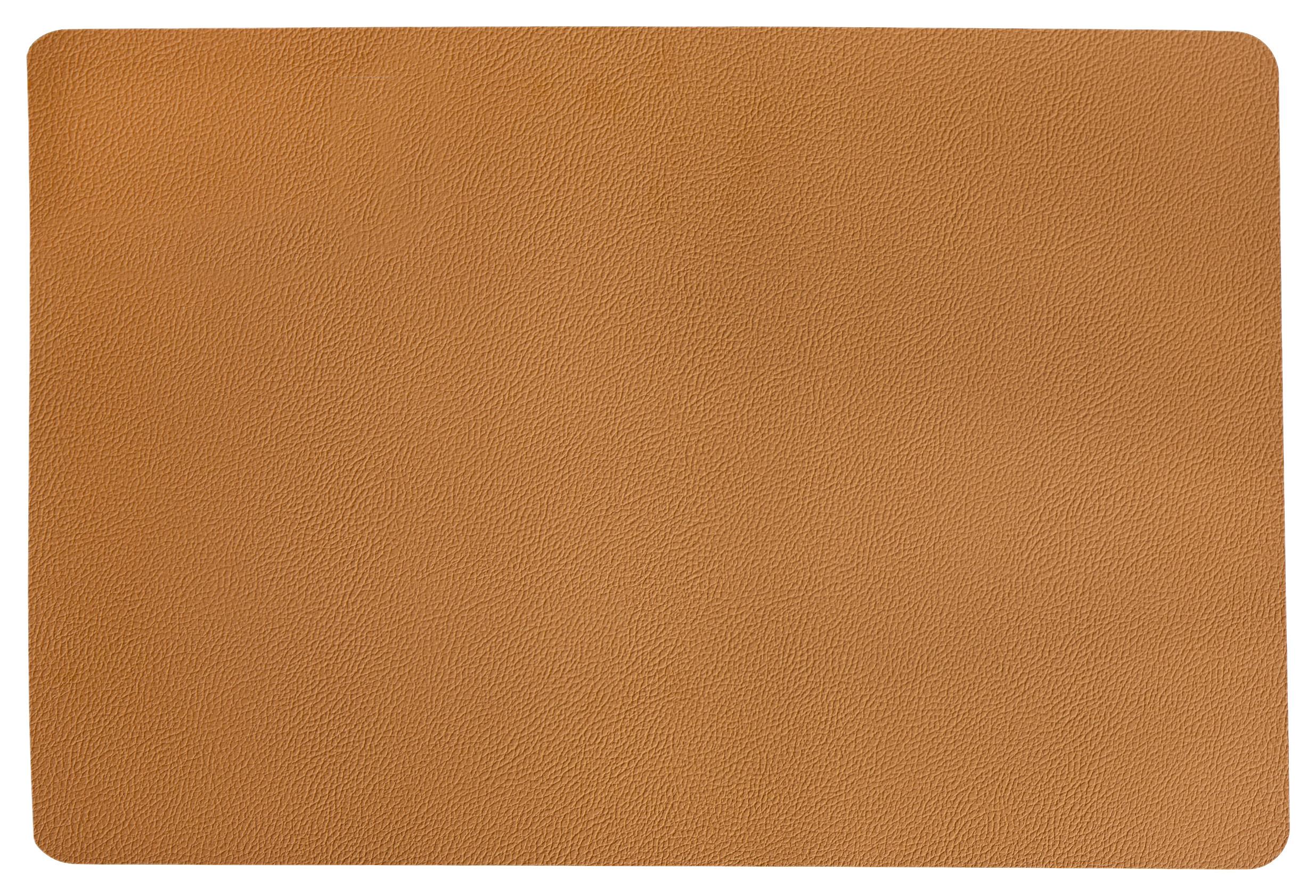 Tischset Regina Versch. Farben In Lederoptik, 30x45 cm - Hellbraun/Pink, KONVENTIONELL, Textil (30/45cm) - Ondega