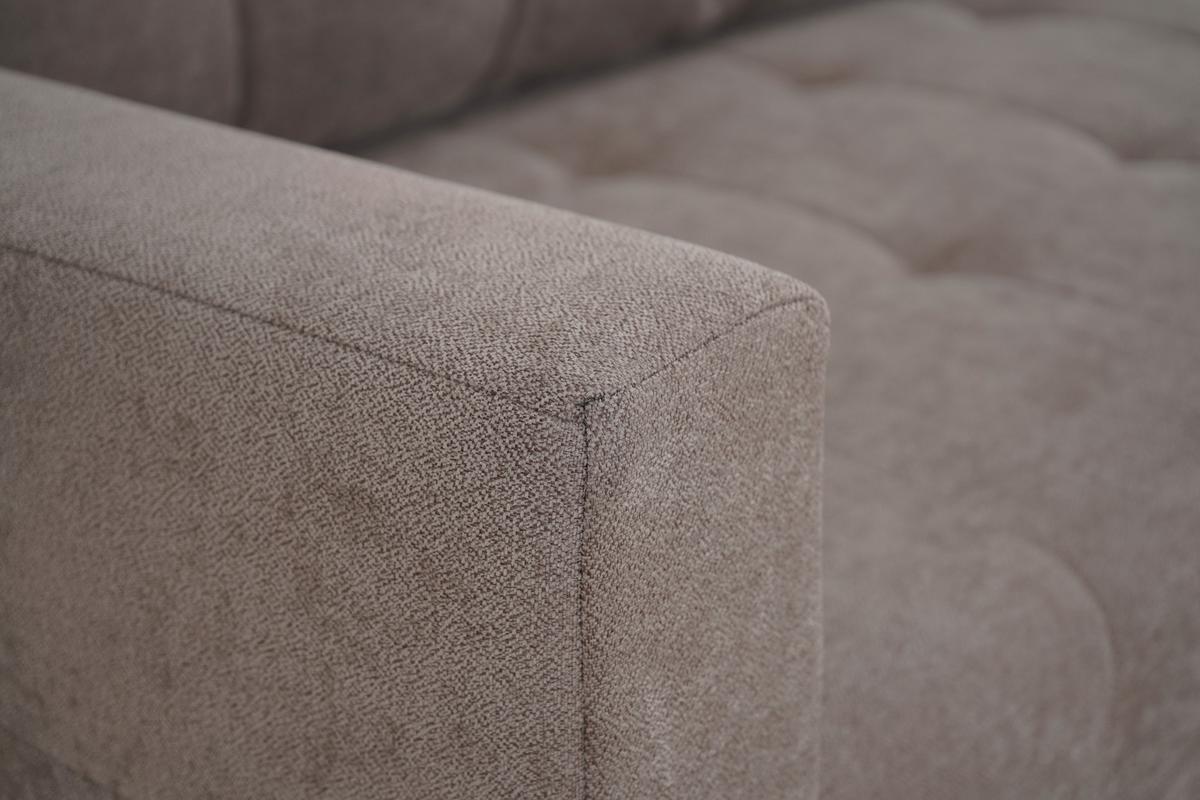 Ecksofa Asti Hellbraun S: 232x141x cm - Hellbraun, Design, Textil (232/141cm) - MID.YOU