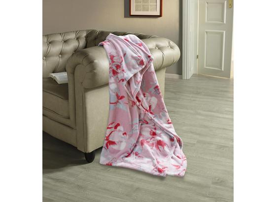 Kuscheldecke Orlanda - Rosa, ROMANTIK / LANDHAUS, Textil (130/180cm) - James Wood Kuscheldecke Orlanda - Rosa, ROMANTIK / LANDHAUS, Textil (130/180cm) - James Wood