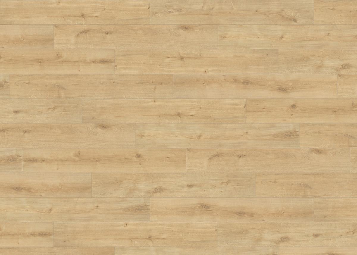 Laminatboden La Eiche Siena Puro Str. Matt - Hellbraun, Basics, Holzwerkstoff (19.3/128.2cm) - Living by HARO