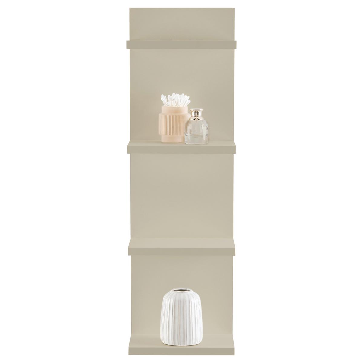 Wandregal EOLO Kaschmir B: 23,2 cm - Kaschmir, Trend, Holzwerkstoff (23,2/75/16,8cm)