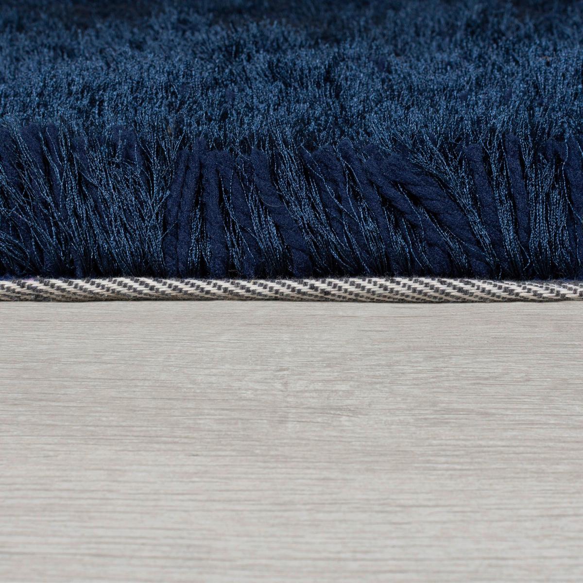Shaggy Pearl Teppich Blau 120x170 - Blau, Basics, Textil (120/170cm)
