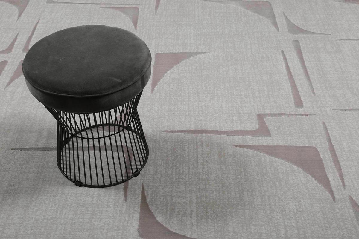 Flachwebteppich, 200x200 cm Nelle - Silberfarben/Hellgrau, Design, Textil (200/200cm) - Esprit