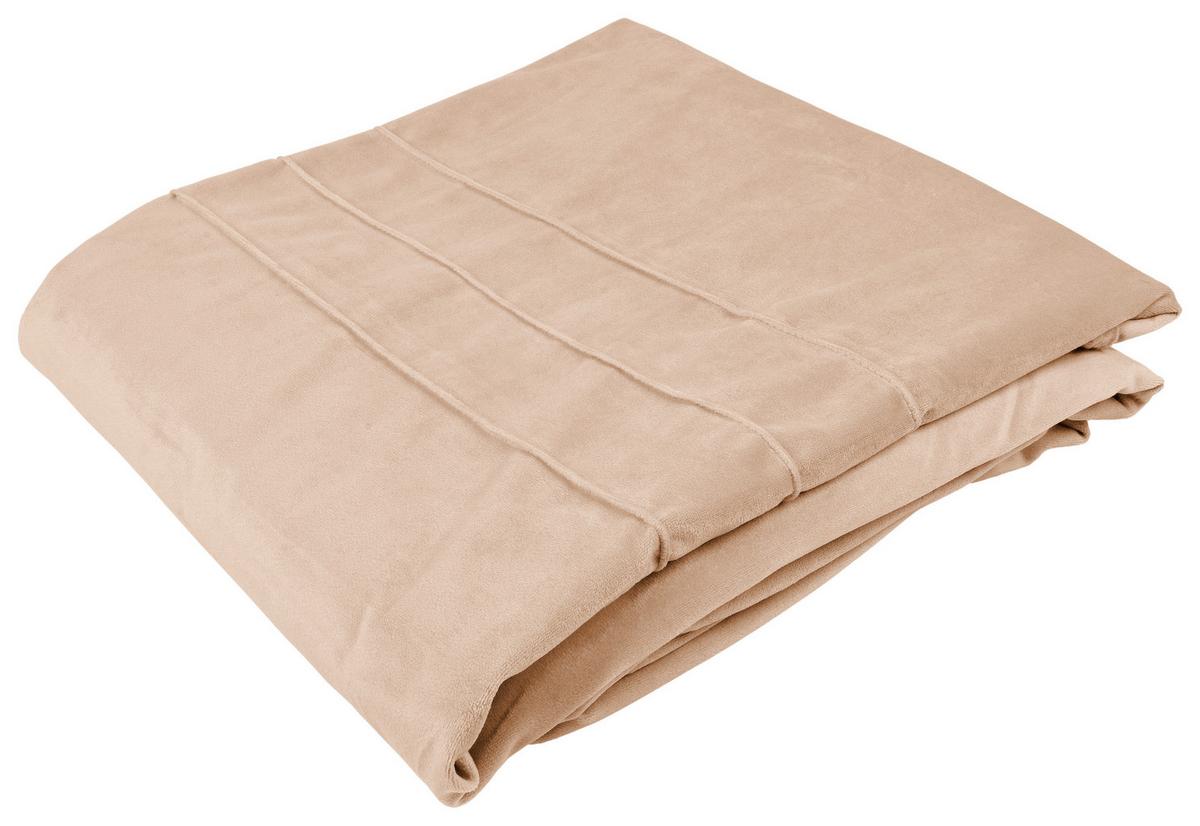 Zierkissen Paulina 125 2er-set Champagner B. 130 Cm - Champagner, KONVENTIONELL, Textil (130/170/17cm)