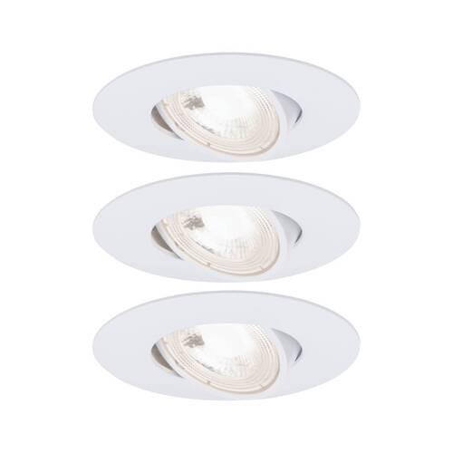 Deckenleuchte Ø 8,2 cm 1-Flammig Rund - Weiß, Basics, Kunststoff (8,2cm) - Paulmann