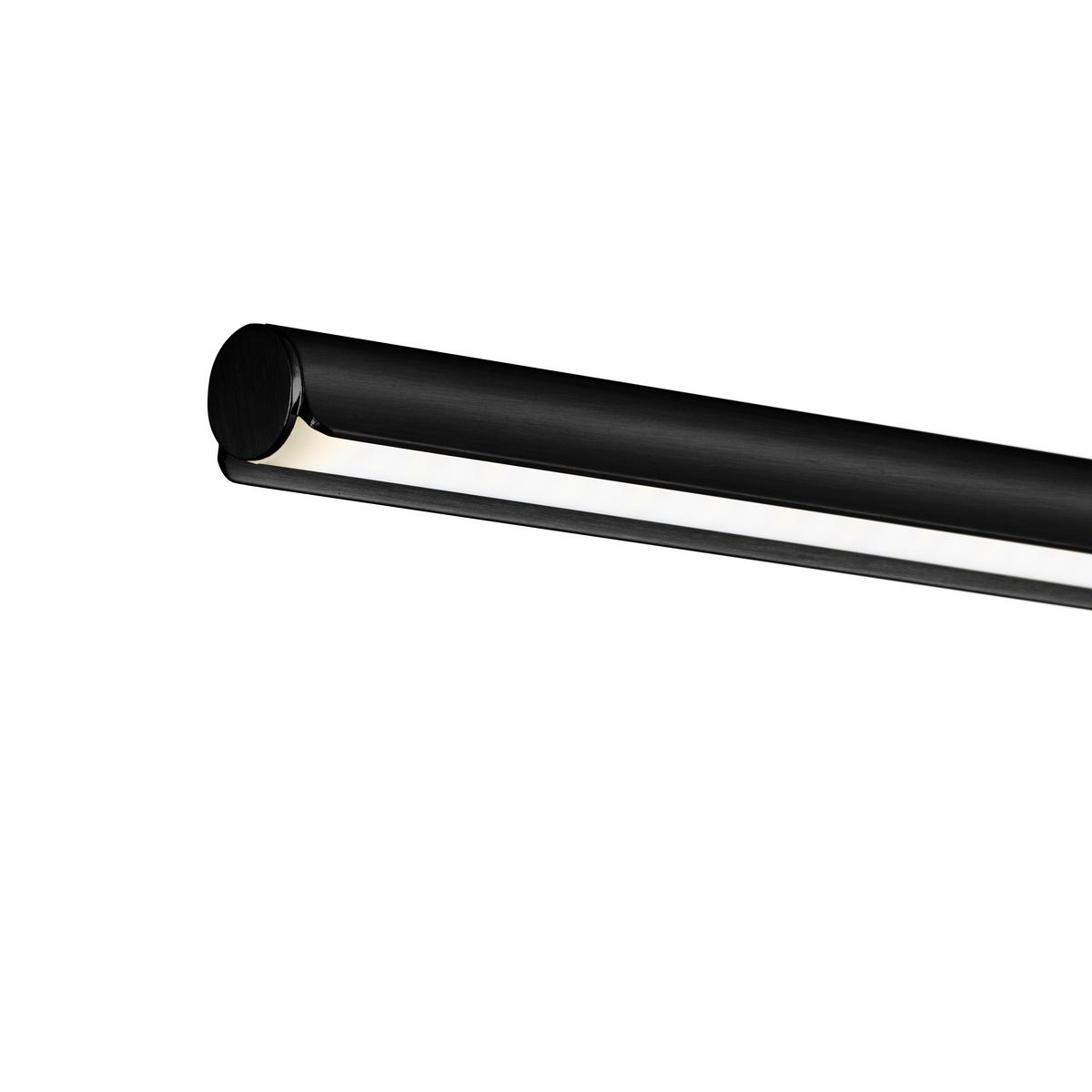 LED-Stehleuchte 40408 - Schwarz, Design, Kunststoff/Metall (23/130cm) - Fischer & Honsel