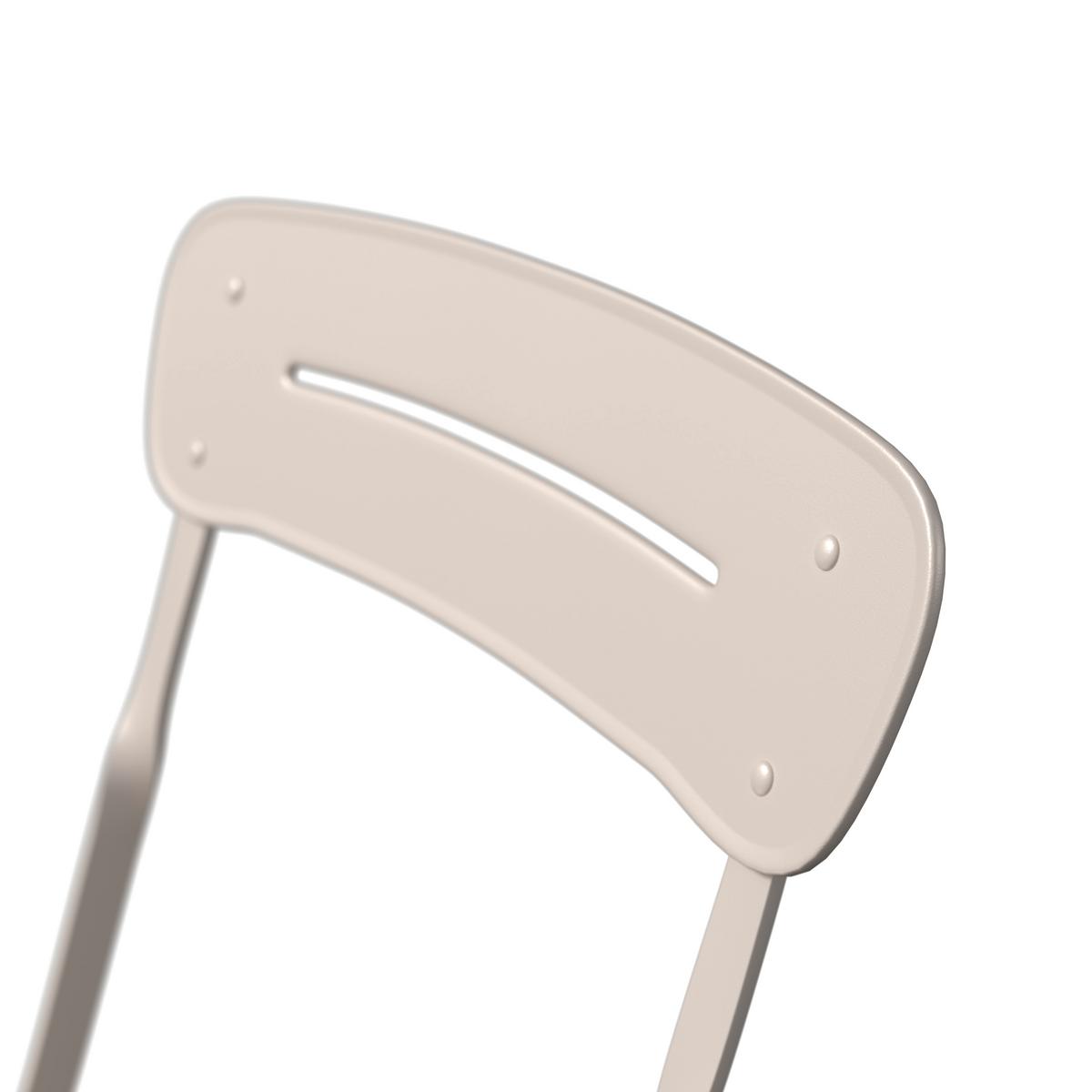 Balkonset Paris *ph* - Beige/Weiß, MODERN, Metall - Beldano