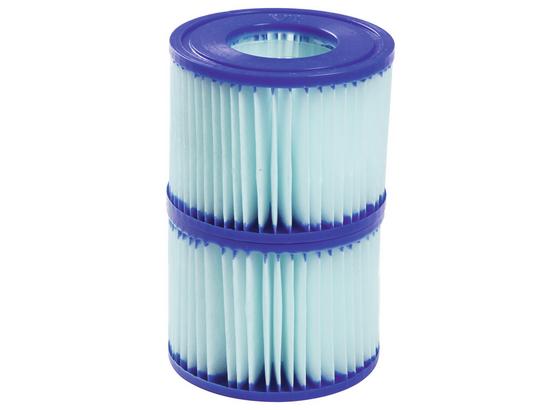 Pool-filterkartusche Anti-microbial (vi) Größe 6 - Blau/Weiß, MODERN, Kunststoff (10,6/8cm) - Bestway Pool-filterkartusche Anti-microbial (vi) Größe 6 - Blau/Weiß, MODERN, Kunststoff (10,6/8cm) - Bestway