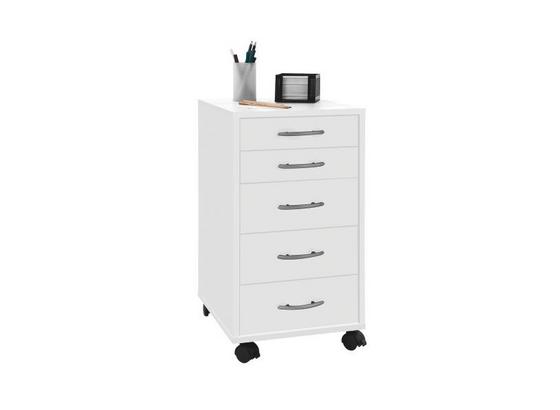 Kontajnér Na Kolieskach Freddy - farby dubu/biela, Moderný, drevo/plast (33/63,5/38cm) Kontajnér Na Kolieskach Freddy - farby dubu/biela, Moderný, drevo/plast (33/63,5/38cm)