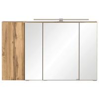 Spiegelschrank Varese B: 105cm Wotaneiche Dekor - MODERN, Glas/Holzwerkstoff (105/64/20cm) - Held
