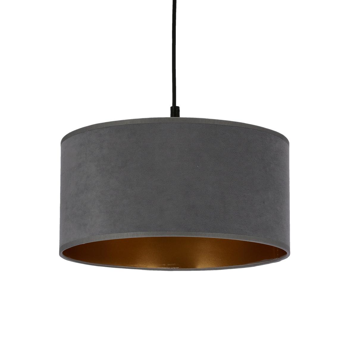 Pendelleuchte 31-22257 Maloto - Goldfarben/Schwarz, KONVENTIONELL, Kunststoff/Metall (30/30/115cm)