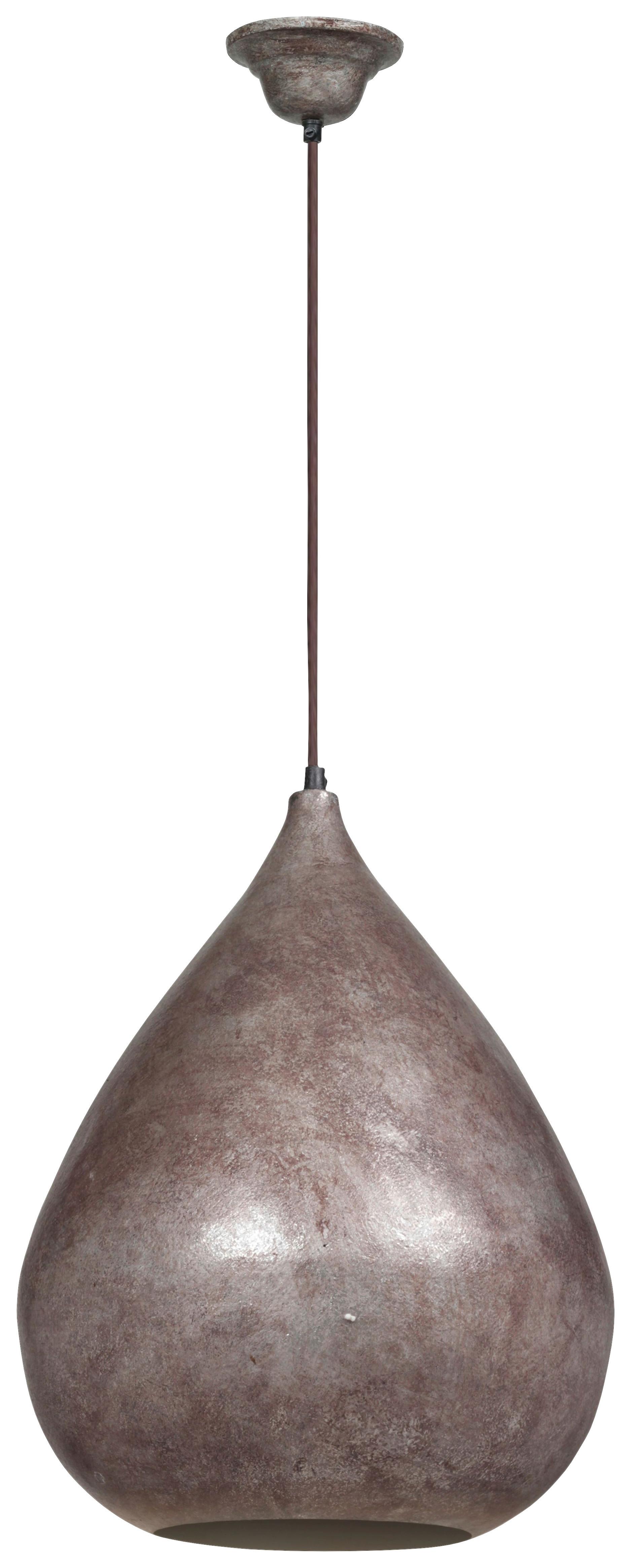 Hängeleuchte Loft Style Bronze - Bronzefarben, Basics, Metall (33/33/44cm) - Kayoom