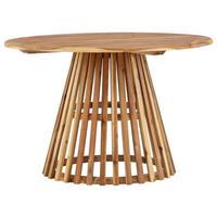 Gartentisch Lumpur Akazienholz L 120 cm - Akaziefarben, KONVENTIONELL, Holz (120/120/75cm) - Gardenson