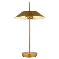 Tischleuchte 21032m - Messingfarben, Design, Metall (30/52cm) - Globo