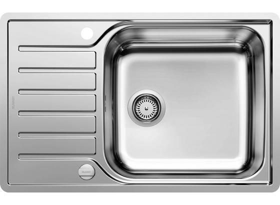 Spüle Blanco Lantos XL 6 S-if Comp. - Edelstahlfarben, KONVENTIONELL, Metall (78/50/16cm) - Blanco Spüle Blanco Lantos XL 6 S-if Comp. - Edelstahlfarben, KONVENTIONELL, Metall (78/50/16cm) - Blanco