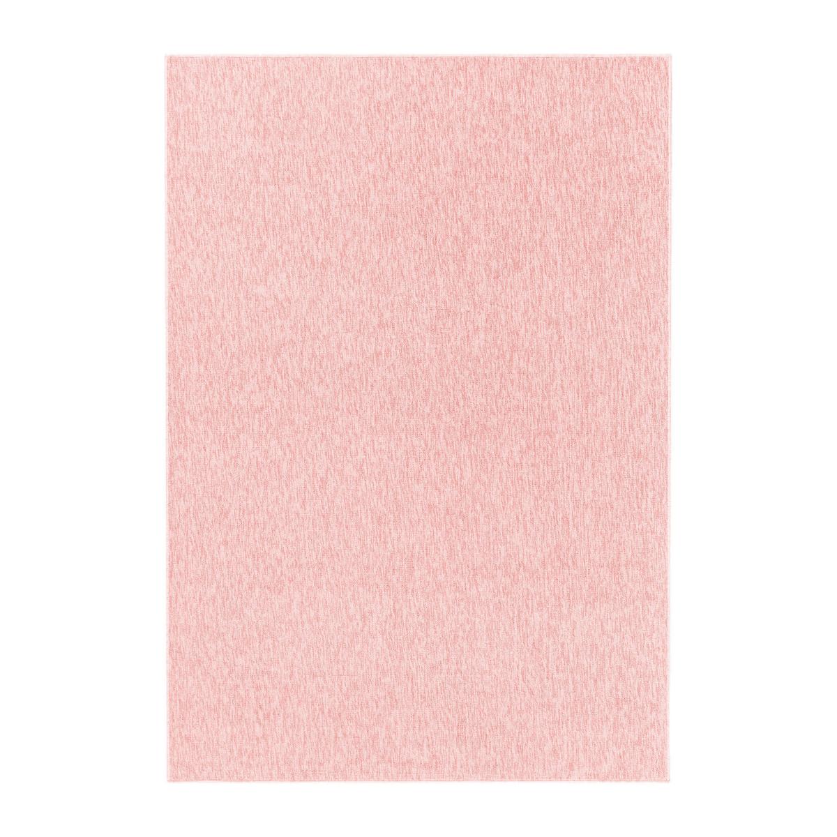 Flachwebteppich Nizza - Rosa, Basics, Textil (280/370cm) - Novel