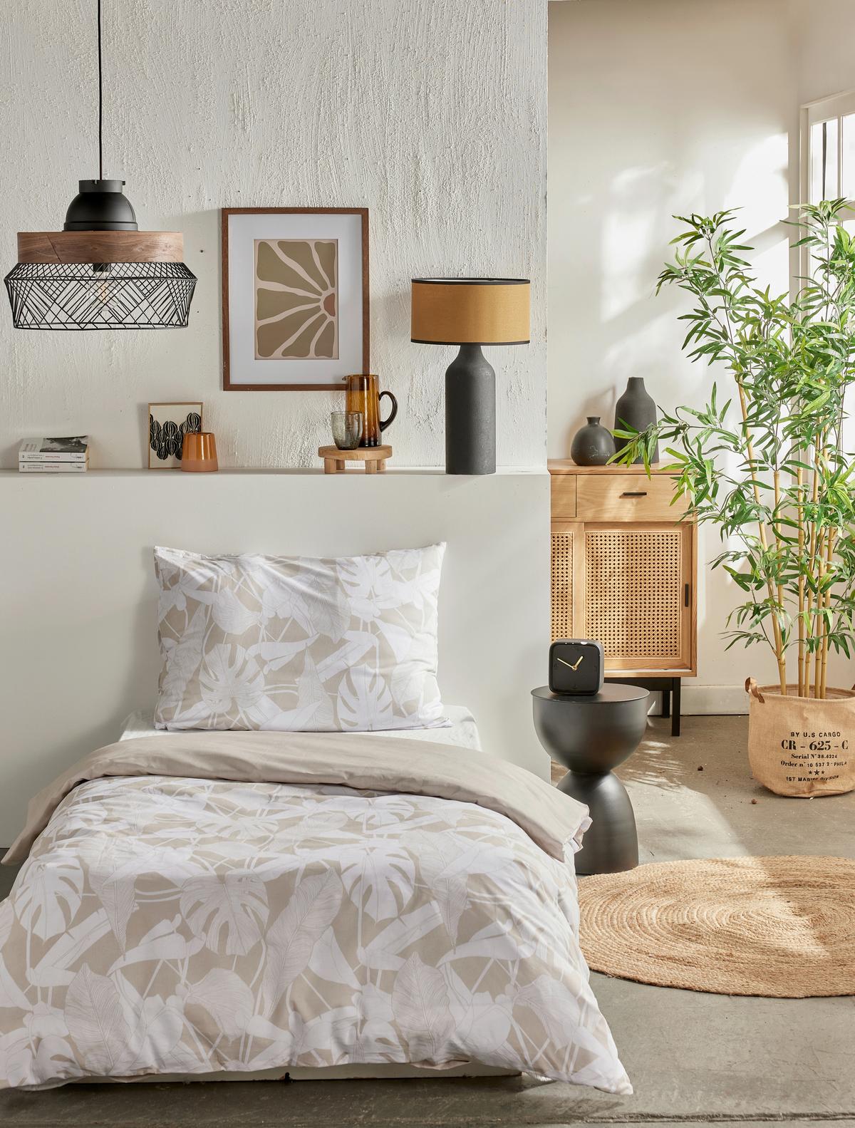 POVLEČENÍ SUNSHINE - béžová, Moderní, textil (140/200cm)