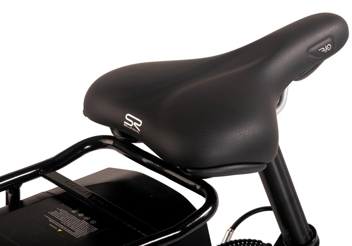 Elektrofahrrad Hollandia Zagon Weiss - Weiß, Basics, Metall (21/116/188cm) - KS Cycling