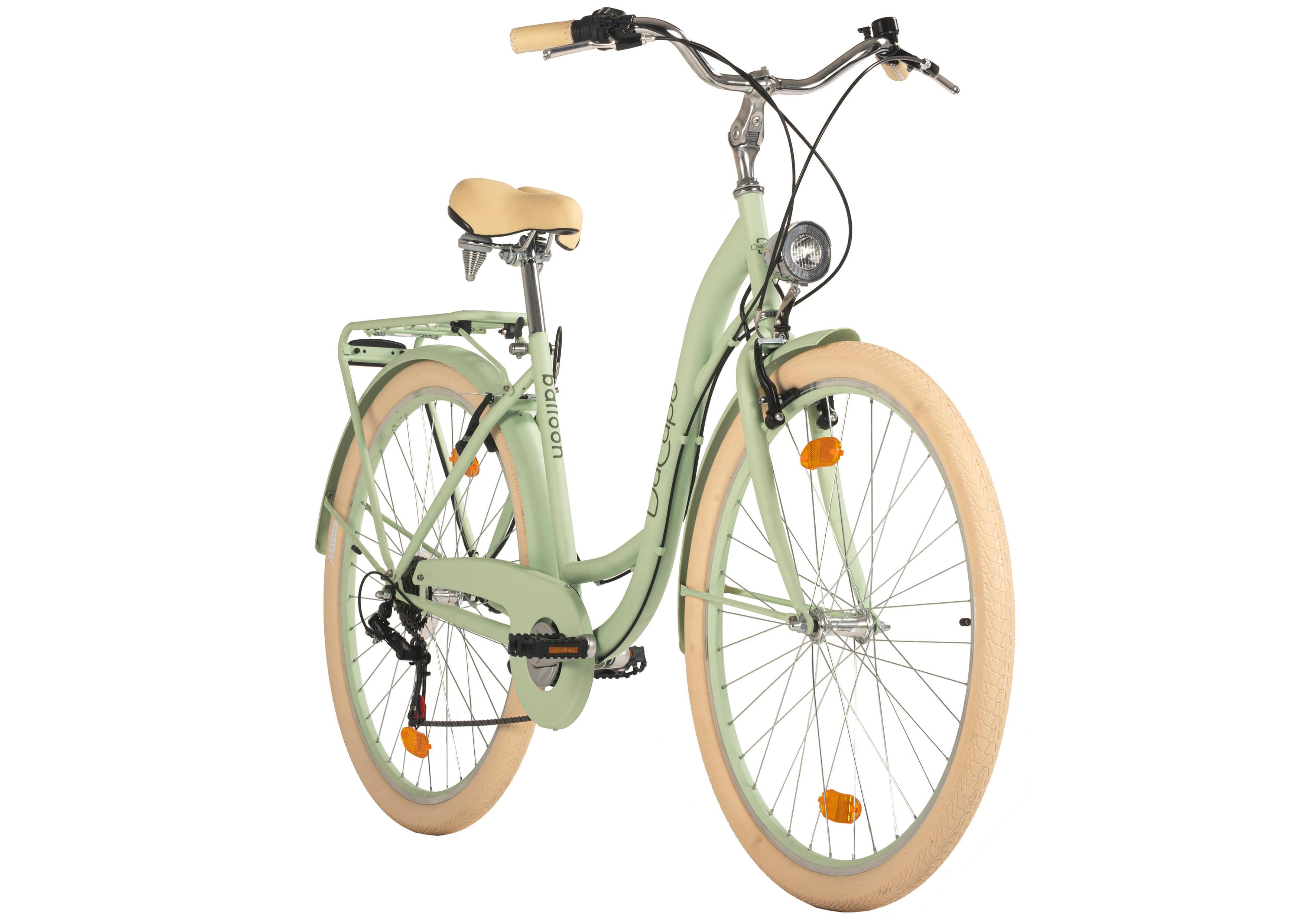 Citybike 174c Balloon Grün - Grün, LIFESTYLE, Metall (25/140/60cm)