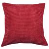 Zierkissen Halina 45x45 Cm Polyester Rot Mit Zipp - Rot, MODERN, Textil (45/45cm) - Luca Bessoni