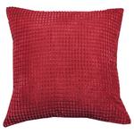 Zierkissen Halina 45x45 cm Polyester Rot mit Zipp - Rot, MODERN, Textil (45/45cm) - Luca Bessoni